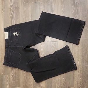 Iceberg History × Peanuts Rare Snoopy Embroidered Blackness Stretch Jeans